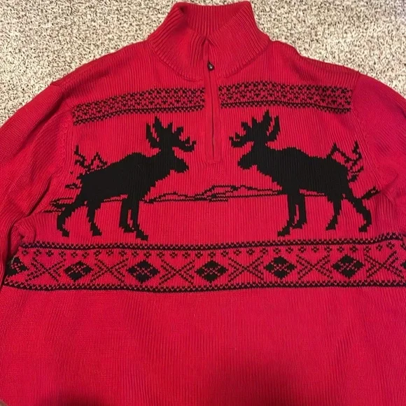 Mens Christmas Holiday Sweater - Picture 2 of 4